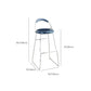 Contemporary Counter Height Stools Blue Bar Stool for Bar Use Clearhalo 'Bar Furniture' 'Bar Stools' 'bar_stools' 'furn' 'furn_bar_stools' 'Furniture' 'Kitchen & Dining Furniture' 1200x1200_38c63ef2-edaa-40bb-a8d6-5858b0e0bdf4