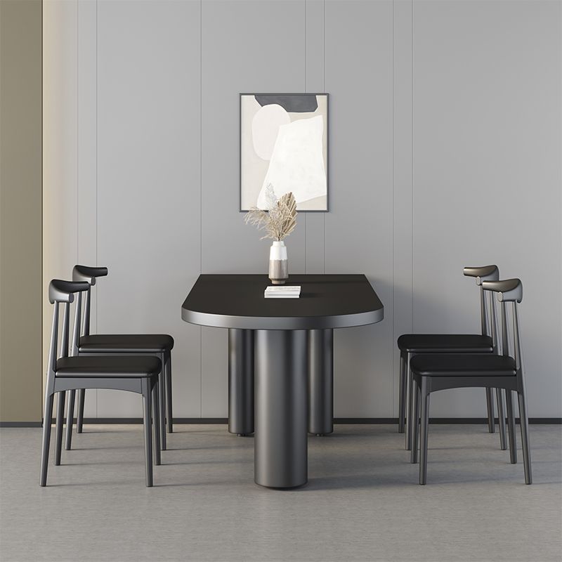 Irregular Wood Table for Restaurant Modern Dining Table with 3 Legs Clearhalo ' dining_table' 'Dining Tables & Seating' 'Dining Tables' 'furn' 'furn_dining_table' 'Furniture' 'furniture_dining_table' 'Kitchen & Dining Furniture' 'kitchen&dining_furn' 'kitchen' 'kitchen_dining_table' 1200x1200_38c65f8e-8d71-4d16-a87e-9ff0c5c13e3e
