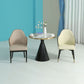Glam Style Faux Marble Dining Set Round 1/3/4/5 Pieces Dining Set for Home Use