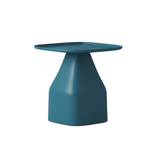 Tavolo laterale dell'accento quadrato piedistallo tavolo da snack laterale superiore