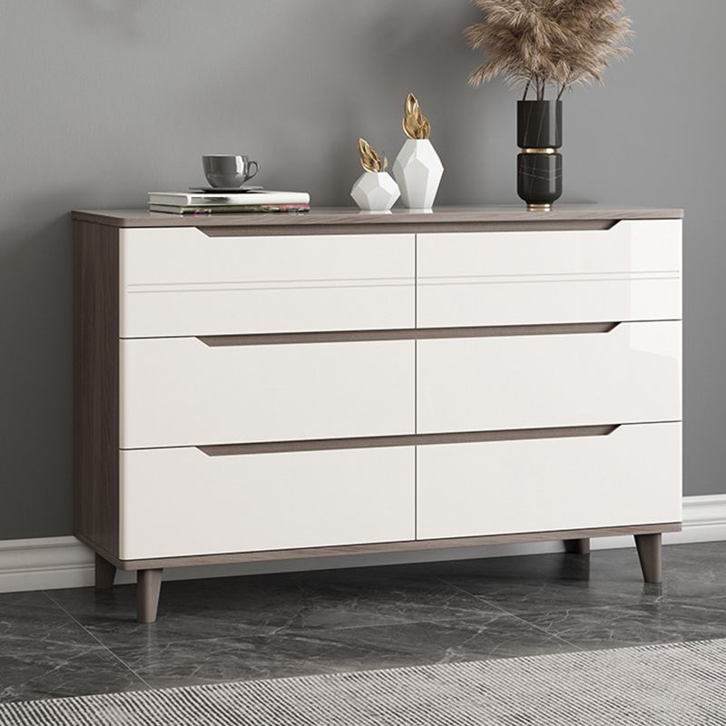 Rectangle Wooden Chest, Contemporary Accent Chest with Drawers Clearhalo 'Cabinets & Chests' 'cabinets_chests' 'furn' 'furn_cabinets_chests' 'Furniture' 'Living Room Furniture' 1200x1200_38c98164-b62e-4588-8617-f3c112a7789d