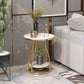 Minimalist Slate Side End Table Double Tier Frame Side End Table