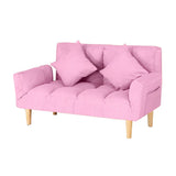 コンテンポラリーコンバーチブルソファカウチスクエアアームビスケットバックソファベッド