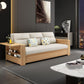 32" Wide Scandinavian Sofa Bed Pillow Included Wood Sleeper Sofa