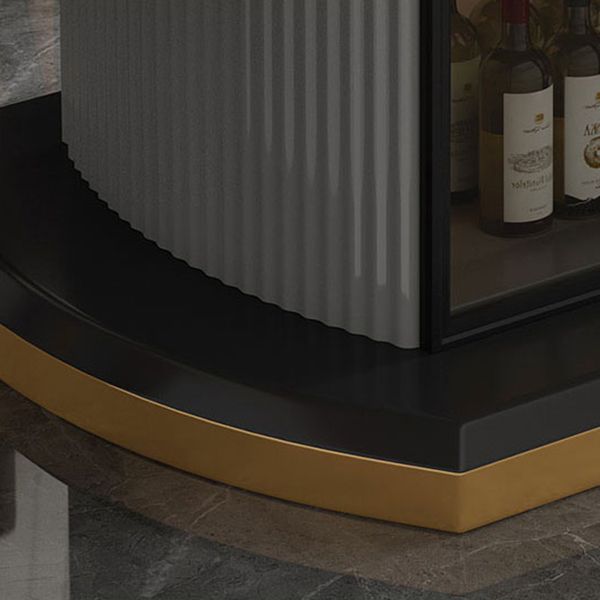Modern Stone Top Dining Table Extendable for Small Spaces with Storage Clearhalo 'Dining Tables & Seating' 'Dining Tables' 'dining_table' 'furn' 'furn_dining_table' 'Furniture' 'Kitchen & Dining Furniture' 1200x1200_38d03105-4d0a-404e-a25f-34f9ce811eb3