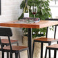 Industrial Brown Solid Wood Table Bar Dining Table for Kitchen Living Room Clearhalo 'Bar Furniture' 'Bar Tables' 'bar_tables' 'furn' 'furn_bar_tables' 'Furniture' 'Kitchen & Dining Furniture' 1200x1200_38d0fed6-2287-426b-af19-c00bd68e5796