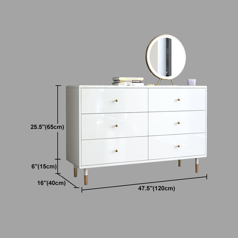 Soggiorno bianco da 32 "l tavolo a buffet multi tavolo da pranzo in stile semplice