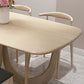 Contemporary Dining Table Oval Solid Wood Dinner Table Home Kitchen Dinner Clearhalo 'Dining Tables & Seating' 'Dining Tables' 'dining_table' 'furn' 'furn_dining_table' 'Furniture' 'Kitchen & Dining Furniture' 1200x1200_38d875e5-f3b4-487f-a0bb-18a6d6d8f39c
