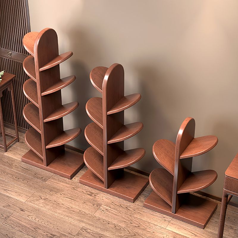 Bibliothèque en bois de style nordique Open Backshelf pour salle d'étude