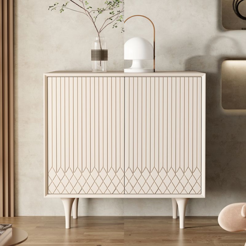 現代のサイドボードキャビネットは、キッチン用のドア付きの木製サイドボードテーブルを設計しました