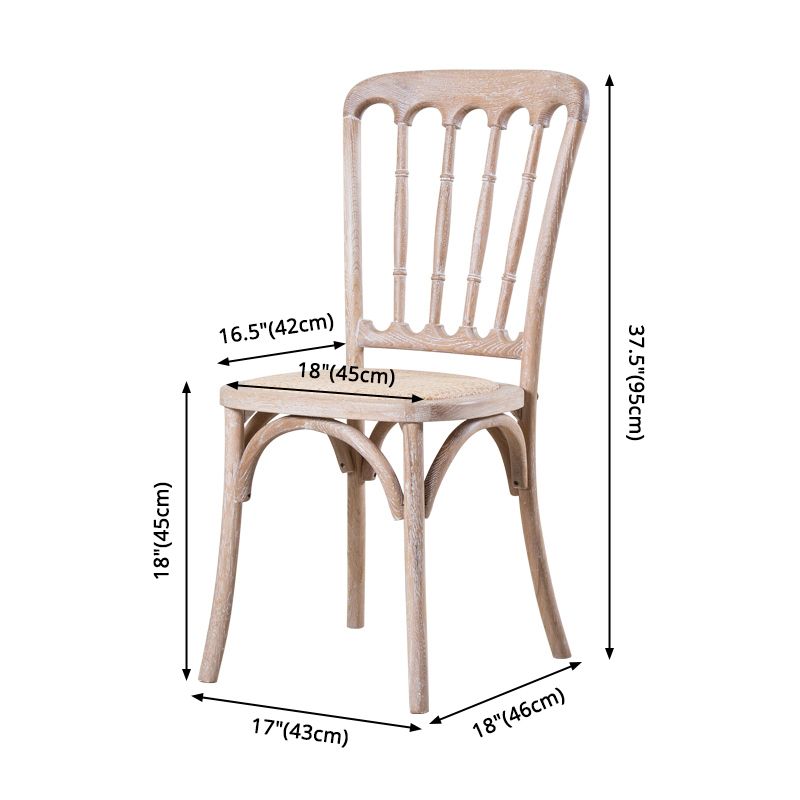 Solid Wood Traditional Dining Room Chairs Matte Finish Slat Back Chairs Clearhalo ' kitchen&dining_furn' 'Dining Chairs' 'Dining Tables & Seating' 'dining_chair' 'furn' 'furn_dining_chair' 'Furniture' 'furniture_dining_chair' 'Kitchen & Dining Furniture' 'kitchen' 1200x1200_38da29aa-3bea-401e-ba77-0bce486f34ca