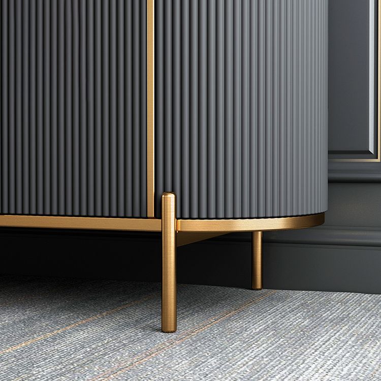 Modern Style Stone Buffet Sideboard 31.5"W Dining Room Buffet Server with Drawer Clearhalo 'buffet_sideboard' 'Buffets & Sideboards' 'Furniture' 'furniture_buffet_sideboard' 'Kitchen & Dining Furniture' 1200x1200_38db2995-8c3a-4b60-9944-9448a5320e55