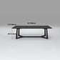 Rectangle Industrial Dining Table Solid Wood Fixed Table with Trestle Base Clearhalo ' dining_table' 'Dining Tables & Seating' 'Dining Tables' 'furn' 'furn_dining_table' 'Furniture' 'furniture_dining_table' 'Kitchen & Dining Furniture' 'kitchen&dining_furn' 'kitchen' 'kitchen_dining_table' 1200x1200_38db3a75-8ff7-4d10-966f-5e0743ca4432