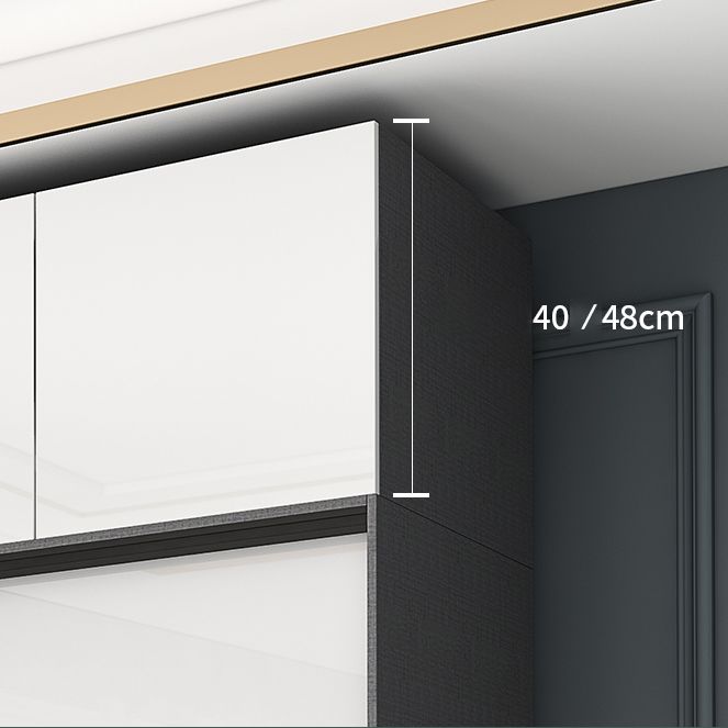 Sliding Engineered Wood Wardrobe Closet Modern Wardrobe Armoire Clearhalo 'Armoires & Wardrobes' 'armoires_wardrobes' 'Bedroom Furniture' 'furn' 'furn_armoires_wardrobes' 'Furniture' 1200x1200_38db547d-9370-4440-9e06-cfb619cb7836