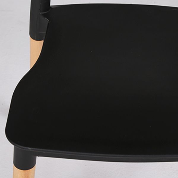 Modern Style Plastic Dining Chair Open Back Dining Side Chair for Kitchen Clearhalo ' kitchen&dining_furn' 'Dining Chairs' 'Dining Tables & Seating' 'dining_chair' 'furn' 'furn_dining_chair' 'Furniture' 'furniture_dining_chair' 'Kitchen & Dining Furniture' 'kitchen' 1200x1200_38db6936-c9ed-4f36-8d9a-f513ad7dc93a