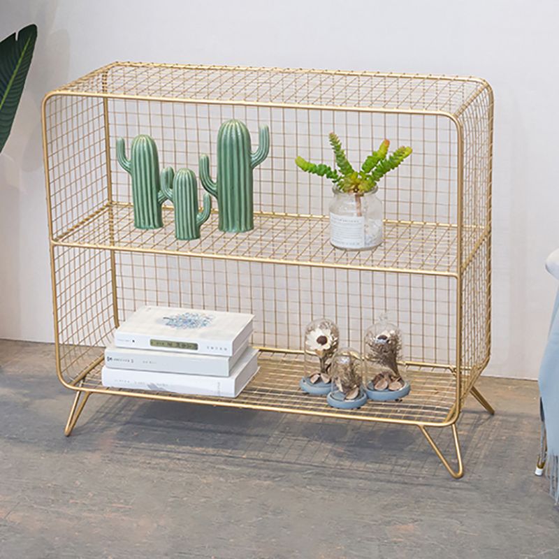 Metal Ladder Shelf Bookcase Glam Vertical Closed Back Book Shelf Clearhalo 'Bookcases' 'furn' 'furn_bookcases' 'Furniture' 'Office Furniture' 1200x1200_38dccedc-0f27-4cd0-8289-606dff2f2134