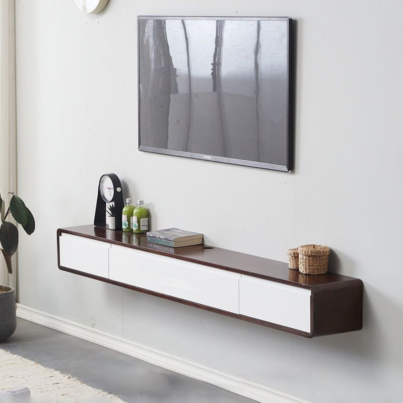 Contemporary Wood TV Console Floating TV Media Stand for Living Room Clearhalo 'furn' 'furn_tv_stands_entertainment_centers' 'Furniture' 'Living Room Furniture' 'TV Stands & Entertainment Centers' 'TV Stands & Media Storage Furniture' 'tv_stands_entertainment_centers' 1200x1200_38ddb6c2-f7d4-48d4-a3f6-f3c191299e04