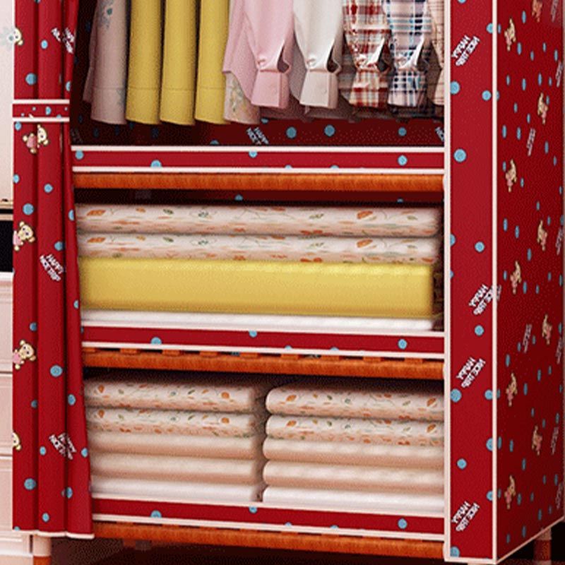 Modern Storage Cabinet for Home Matte Finish Cabinet with Wooden Frame