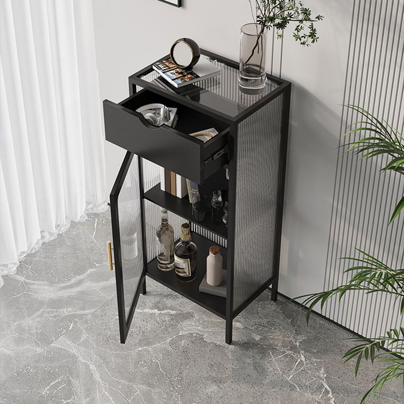 Contemporaneo 1 - Accento per la porta, mobile rettangolo con 1 cassetto