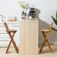 Solid Wood Folding Bar Stool Contemporary Indoor Barstool with Backrest Clearhalo 'Bar Furniture' 'Bar Stools' 'bar_stools' 'furn' 'furn_bar_stools' 'furniture_bar_stools' 'Kitchen & Dining Furniture' 'kitchen&dining_furn' 'kitchen' 'kitchen_furn' Furniture' 1200x1200_38e044d1-3c59-4570-b919-0ecbfbcab960