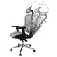 Verstelbare stoelhoogte Executive Chair Swivel High Back Chair met caster wielen