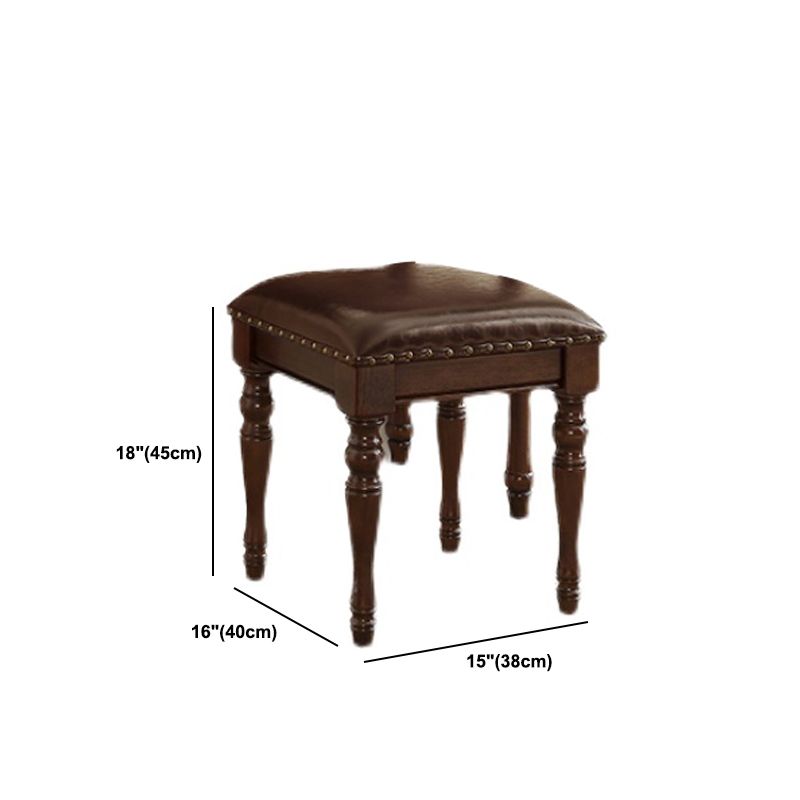 Traditional Rubberwood Bedroom Storage Box 3 Drawer Vanity Tables Clearhalo 'Bedroom Furniture' 'furn' 'furn_makeup_vanities' 'Furniture' 'Makeup Vanities' 'makeup_vanities' 1200x1200_38e321d7-4df9-4754-a475-3d9bfbd1ee8e