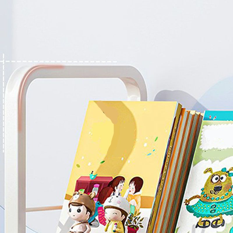 Metal Bookcase Matter Finish Contemporary Etagere Shelf Bookcase Clearhalo 'Bookcases' 'furn' 'furn_bookcases' 'Furniture' 'Office Furniture' 1200x1200_38e3442c-f7da-4573-ab60-ccab27f0d4cc