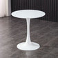Simple MDF Round Shape Dining Tale Standard Kitchen Dining Table with Tulip Base Clearhalo ' dining_table' 'Dining Tables & Seating' 'Dining Tables' 'furn' 'furn_dining_table' 'Furniture' 'furniture_dining_table' 'Kitchen & Dining Furniture' 'kitchen&dining_furn' 'kitchen' 'kitchen_dining_table' 1200x1200_38e6a901-cc76-444c-8524-ef53f437f52f