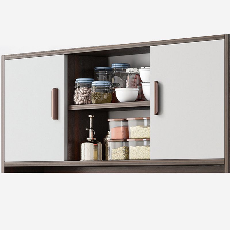 Modern Buffet Server Door Engineered Wood Sideboard Table for Home Clearhalo 'buffet_sideboard' 'Buffets & Sideboards' 'furn' 'furn_buffet_sideboard' 'Furniture' 'Kitchen & Dining Furniture' 1200x1200_38e6ba01-2d63-448e-b010-583b261dd312