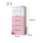 Plastic Storage Cabinet with Drawer Modern Wardrobe Armoire for Bedroom
