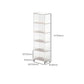Closed Back Vertical Bookshelf Modern Style Acrylic Bookcase for Office Clearhalo 'Bookcases' 'furn' 'furn_bookcases' 'Furniture' 'Office Furniture' 1200x1200_38edff76-ffe4-48b8-8173-a744b0923122