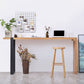 Modern Style Fixed Table Set 1/2 Pieces Solid Wood Rectangle Counter Set Clearhalo 'Bar Furniture' 'furn' 'furn_home_bar_bar_sets' 'Furniture' 'Home Bars & Bar Sets' 'home_bar_bar_sets' 'Kitchen & Dining Furniture' 1200x1200_38ee501d-2fa3-42e8-a520-74e358168d6f