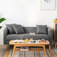 Linen Sofa Tuxedo Arm Tight Back 23.62" Wide Sofa for 3 people Clearhalo 'furn' 'furn_sofas' 'Furniture' 'Living Room Furniture' 'Sofa' 'sofas' 1200x1200_38efb31b-0857-47b8-b142-73b675d98488
