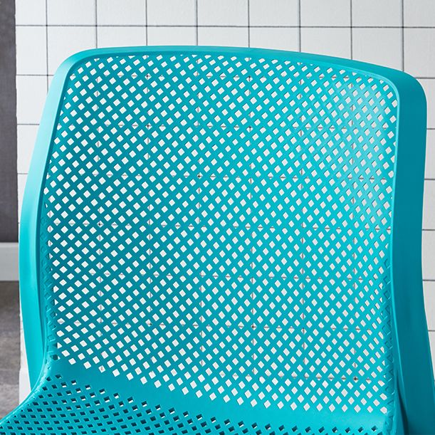 Contemporary Style Low Back Plastic Dining Side Chair for Home Use Clearhalo 'Dining Chairs' 'Dining Tables & Seating' 'dining_chair' 'furn' 'furn_dining_chair' 'Furniture' 'Kitchen & Dining Furniture' 1200x1200_38f06b3a-a151-4765-bcbb-ec0148225211