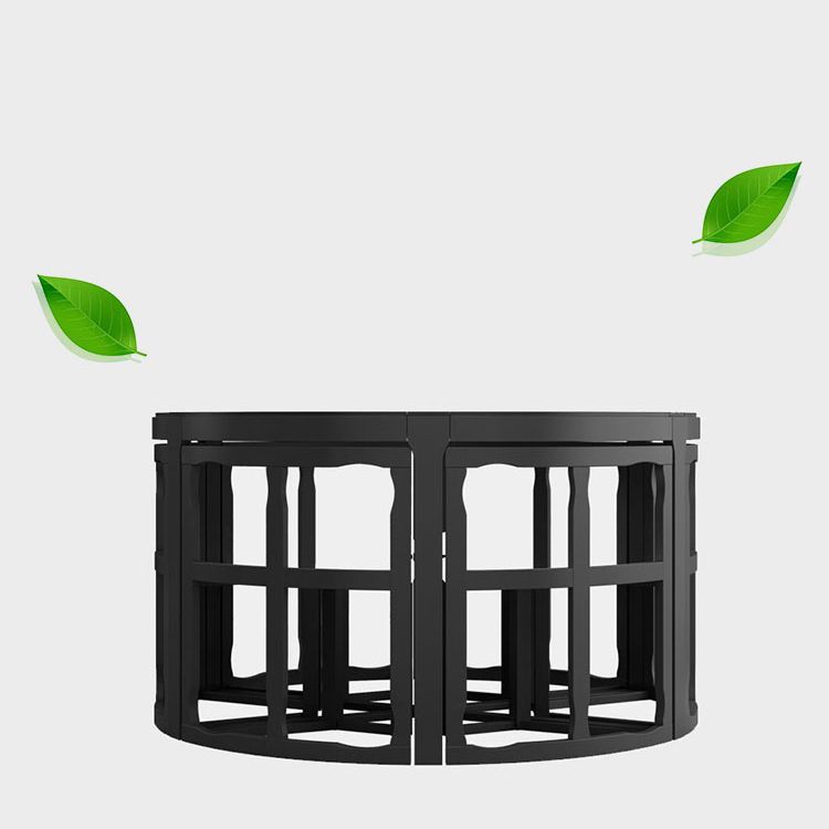 Faux Marble Dining Table Round Pedestal Dining Site Table for Home