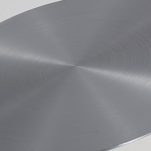 Mid-Century Metal Pedestal End Table Round Side End Table for Living Room