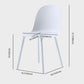 Nordic Dining Room Armless Chair Plastic Side Fabric Chair for Kitchen Clearhalo ' kitchen&dining_furn' 'Dining Chairs' 'Dining Tables & Seating' 'dining_chair' 'furn' 'furn_dining_chair' 'Furniture' 'furniture_dining_chair' 'Kitchen & Dining Furniture' 'kitchen' 1200x1200_38f34600-3c2f-4e9f-b54d-f9dfb5f3c356