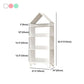 Scandinavian Metal Bookshelf Etagere Shelf Bookcase for Study Room Clearhalo 'Bookcases' 'furn' 'furn_bookcases' 'Furniture' 'Office Furniture' 1200x1200_38fa46de-97e9-41ba-9531-659758e3714c
