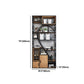 79"H Bookcase Open Back Industrial Style Bookshelf for Study Room Home Office Clearhalo 'Bookcases' 'furn' 'furn_bookcases' 'Furniture' 'furniture_bookcases' 'Office Furniture' 1200x1200_38fab660-354a-4908-8516-31ff6b7bef82