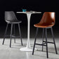Faux Leather Counter Stool Modern Style Low Back Barstool with Metal Legs Clearhalo 'Bar Furniture' 'Bar Stools' 'bar_stools' 'furn' 'furn_bar_stools' 'Furniture' 'Kitchen & Dining Furniture' 1200x1200_38fadd23-1848-48bb-9cb1-b056f873f16a