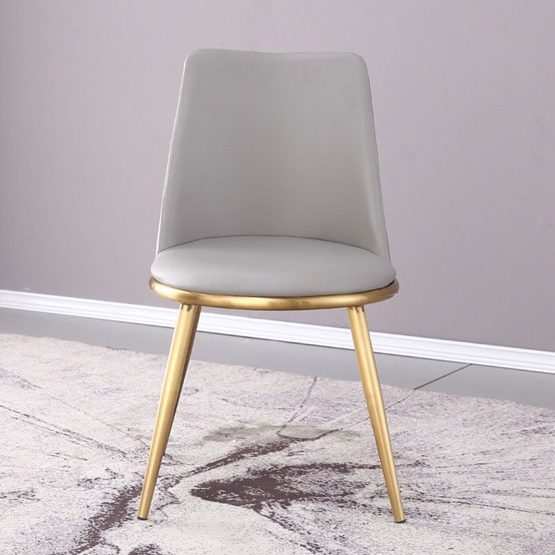 Industriële Parsons Stoel Solid Back Kitchen Dining zijstoel