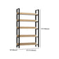 Vertical Industrial Etagere Bookshelf Steel Frame Solid Wood Shelf Bookshelf Clearhalo 'Bookcases' 'furn' 'furn_bookcases' 'Furniture' 'furniture_bookcases' 'kitchen' 'kitchen_bookcases' 'Living Room Furniture' 'Office Furniture' 1200x1200_38fdc57b-500c-4fed-9eaf-525a983077b9