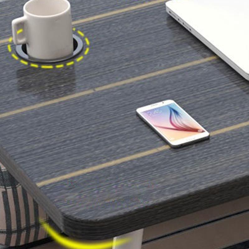 MODERNA MODERNA DESIONE OFFICIO DI LEGNO PIEDING RIVETTO RECTANGULER PER OFFICIO