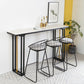 Industrial 1/2/4/7 Pieces Bar Table Set Rectangle Bar Table with High Stools Clearhalo 'Bar Furniture' 'furn' 'furn_home_bar_bar_sets' 'Furniture' 'Home Bars & Bar Sets' 'home_bar_bar_sets' 'Kitchen & Dining Furniture' 1200x1200_38fe8075-1558-45ab-81c9-a20f6ec36196