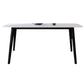 Industrial Sintered Stone Dining Table Rectangle Table with Wooden 4 Legs Clearhalo 'Dining Tables & Seating' 'Dining Tables' 'dining_table' 'furn' 'furn_dining_table' 'Furniture' 'Kitchen & Dining Furniture' 1200x1200_39029549-feb8-4ed2-a565-0aebe9138a9a