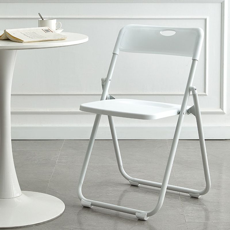 Contemporary Single da 16,5 "wide poltrone in metallo a colori solidi con gambe