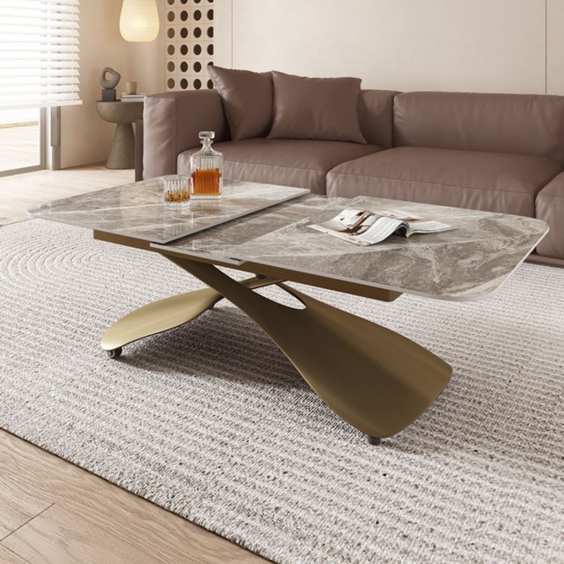 No Distressing Slate Coffee Table Rectangle Cocktail Table for Bedroom Clearhalo 'Coffee & Accent Tables' 'Coffee Tables' 'coffee_tables' 'furn' 'furn_coffee_tables' 'Furniture' 'Living Room Furniture' 1200x1200_3902b44d-08aa-464f-b4e5-bc72c7ae2cee