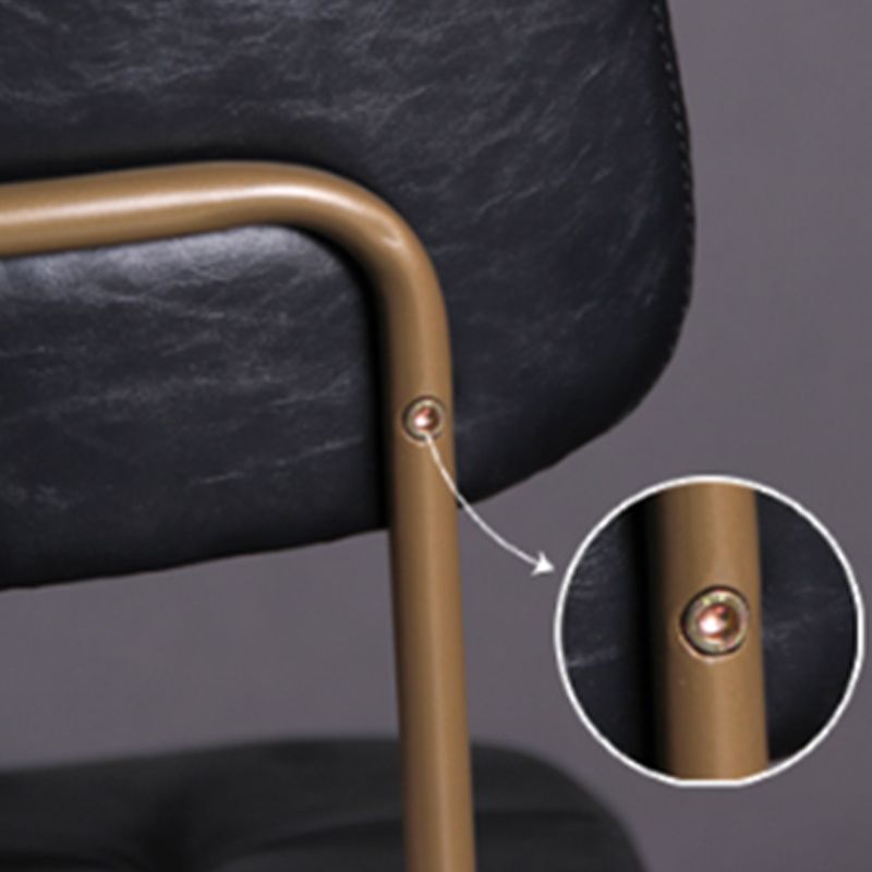 Modern Style Bar Stool Leather Backrest Bar Stools with Wooden Base Clearhalo 'Bar Furniture' 'Bar Stools' 'bar_stools' 'furn' 'furn_bar_stools' 'Furniture' 'Kitchen & Dining Furniture' 1200x1200_390404d5-9df9-482c-90bd-dca4c0b2a9fc