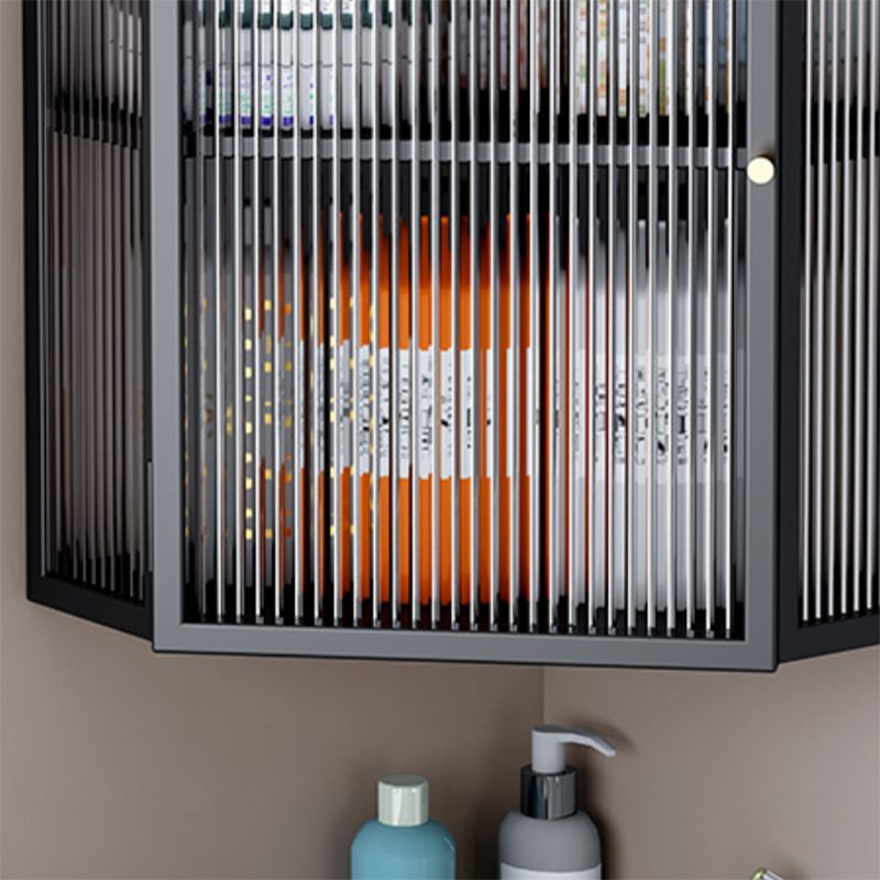 Mobile moderno mobile in metallo mobile a buffet montato a parete per sala da pranzo