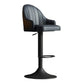 Glam Dining Stools Adjustable Height Bar Stools with Metal Base Clearhalo 'Bar Furniture' 'Bar Stools' 'bar_stools' 'furn' 'furn_bar_stools' 'Furniture' 'Kitchen & Dining Furniture' 1200x1200_39051179-f22c-4b54-b751-7f7d0db4ebe8